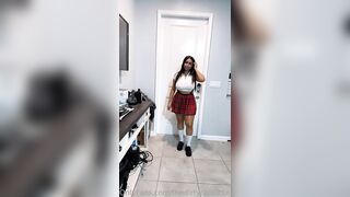 TheRealRebecca Fucked Hard In A Schoolgirl Outfit OnlyFans