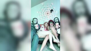 Amouranth Nude First Threesome BGG Halloween Onlyfans Video Leaked - Leak