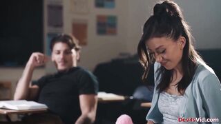 Natalie Brooks Fucks In Detention As Elizabeth Skylar Watches OnlyFans
