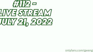 GwenGwiz Nude July Livestream Onlyfans Video Leaked - Leak